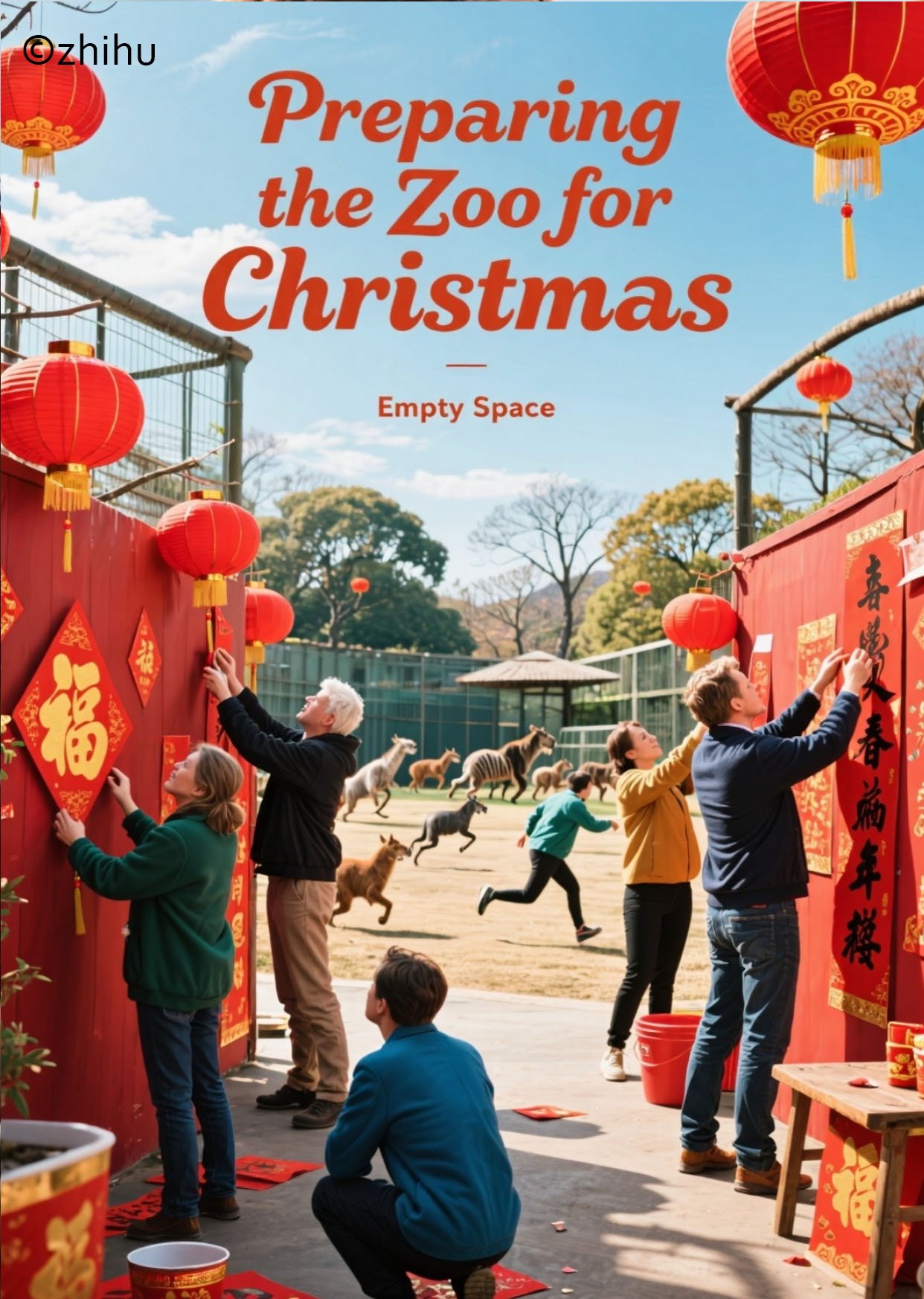 Preparing the Zoo for Christmas